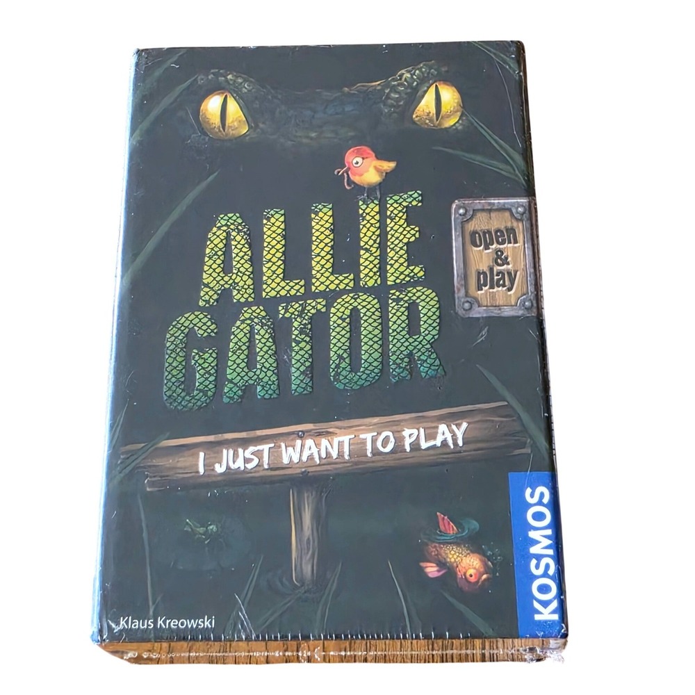 KOSMOS Allie Gator Card‎ Game Klaus Kreowski 2-5 Players Ages 8+ New Sealed